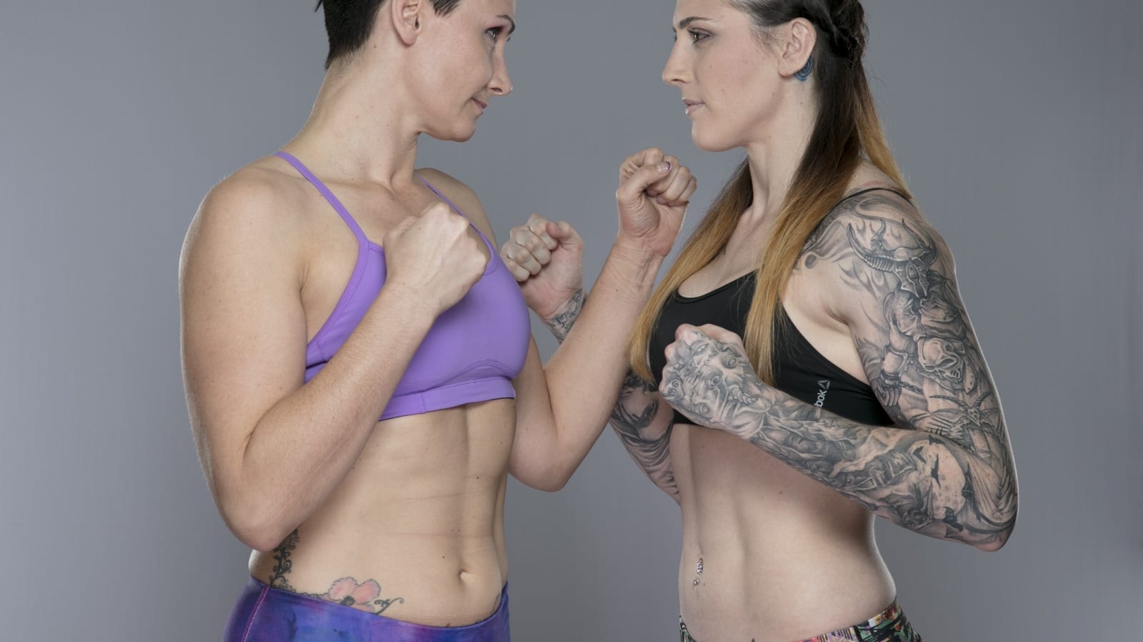 Megan Anderson and Charmaine Tweet